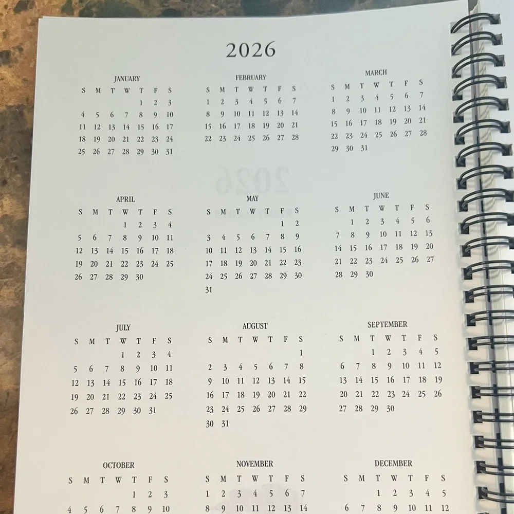 Brand New A Little Wicked Goes A Long Way 2026 Weekly Planner